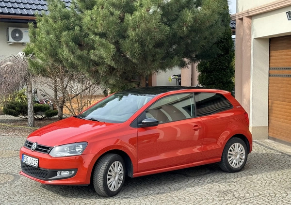 Volkswagen Polo cena 18500 przebieg: 173100, rok produkcji 2010 z Bolesławiec małe 596